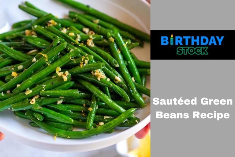 Sautéed Green Beans Recipe