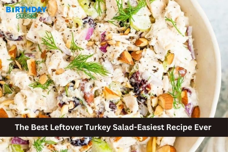 The Best Leftover Turkey Salad-Easiest Recipe Ever