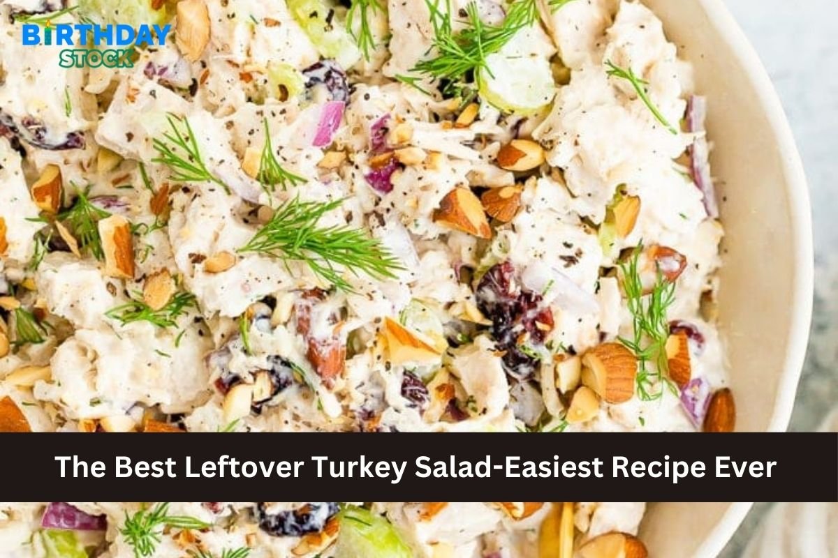 The Best Leftover Turkey Salad-Easiest Recipe Ever