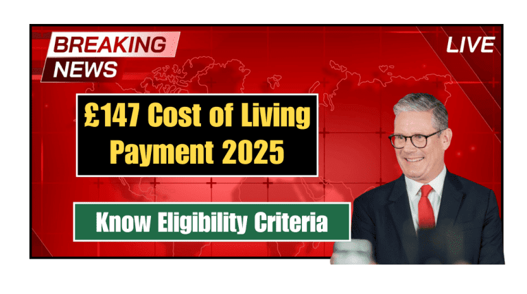 £147 Cost of Living Payment 2025: DWP providing financial assistance under special DWP scheme